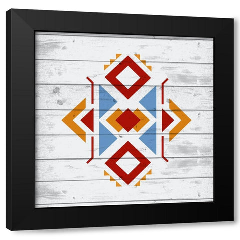 Global 2 Black Modern Wood Framed Art Print with Double Matting by Kimberly, Allen
