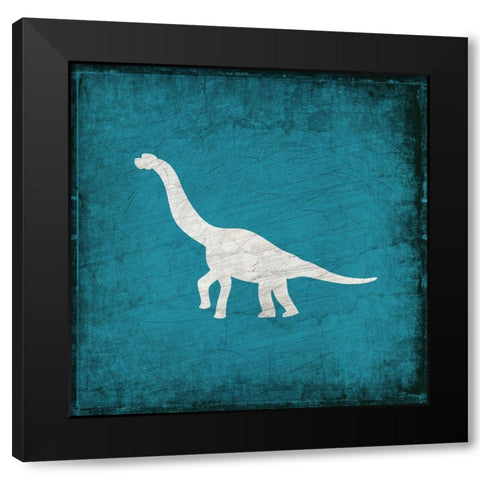 Rawr Roar 2 Black Modern Wood Framed Art Print by Kimberly, Allen