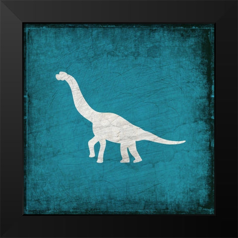 Rawr Roar 2 Black Modern Wood Framed Art Print by Kimberly, Allen