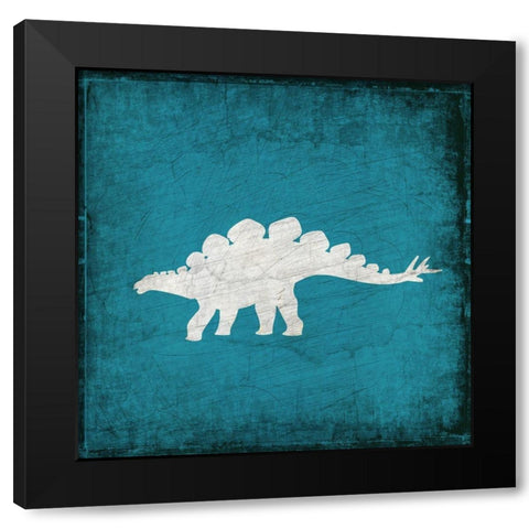 Rawr Roar 4 Black Modern Wood Framed Art Print by Kimberly, Allen