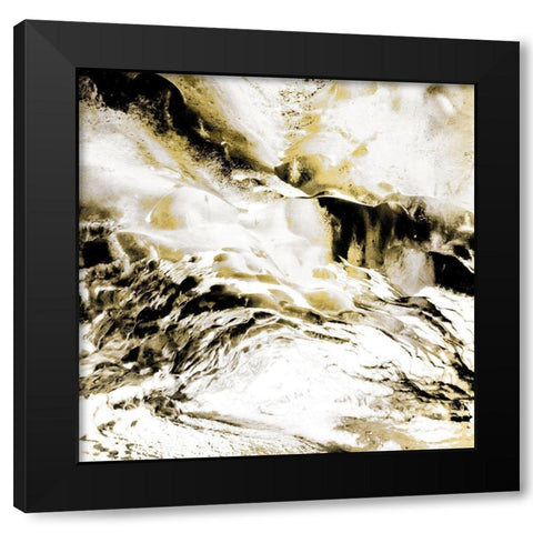Majestic Square 1 Black Modern Wood Framed Art Print by Allen, Kimberly