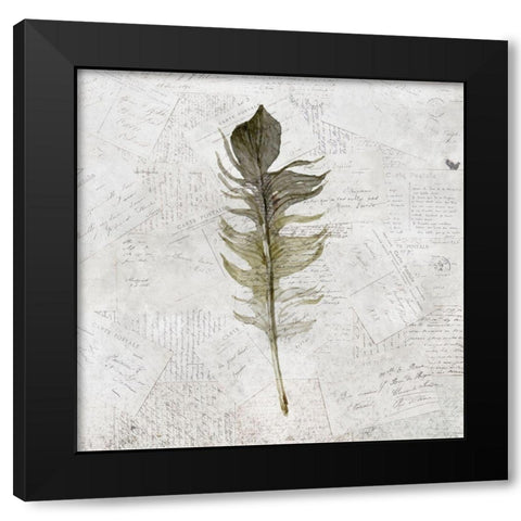 Imprint 2 Black Modern Wood Framed Art Print by Kimberly, Allen