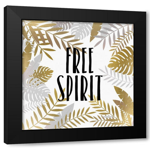 Stay Wild 2 Black Modern Wood Framed Art Print with Double Matting by Kimberly, Allen