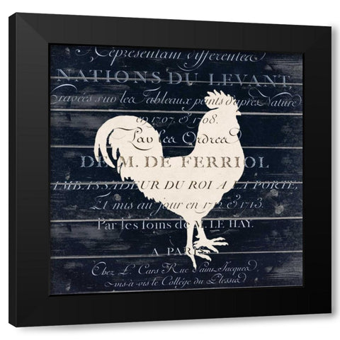 At the Farm 1 Black Modern Wood Framed Art Print by Allen, Kimberly