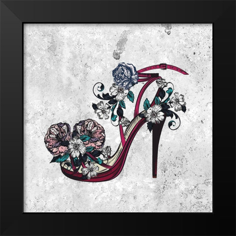 High Fashion 1 Black Modern Wood Framed Art Print by Kimberly, Allen