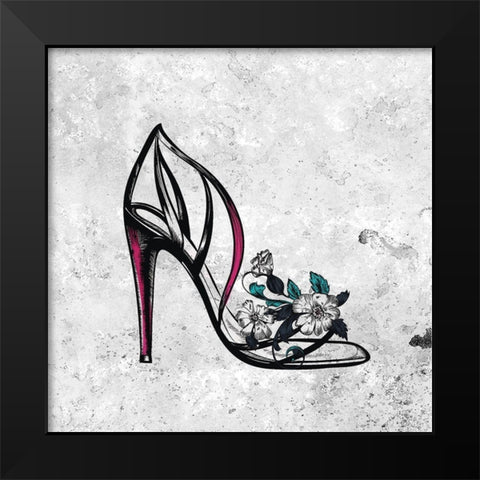 High Fashion 2 Black Modern Wood Framed Art Print by Kimberly, Allen