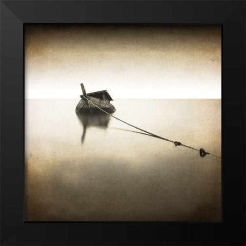 Backlight Black Modern Wood Framed Art Print by Kimberly, Allen