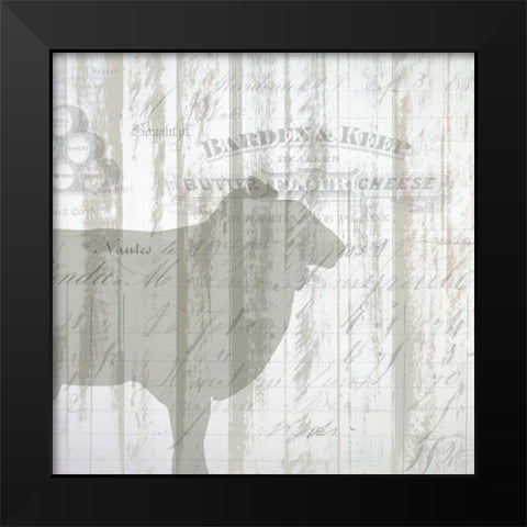 Farm Life 3 Black Modern Wood Framed Art Print by Allen, Kimberly