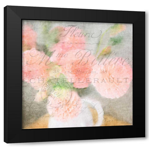 Fleur Postale Black Modern Wood Framed Art Print with Double Matting by Allen, Kimberly