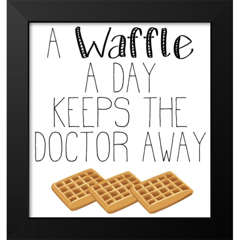 Good Morning 3 Black Modern Wood Framed Art Print by Kimberly, Allen