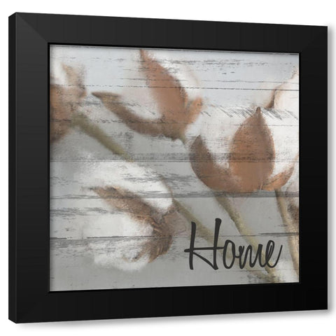 Home Black Modern Wood Framed Art Print by Allen, Kimberly