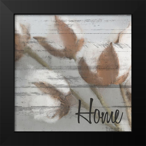 Home Black Modern Wood Framed Art Print by Allen, Kimberly