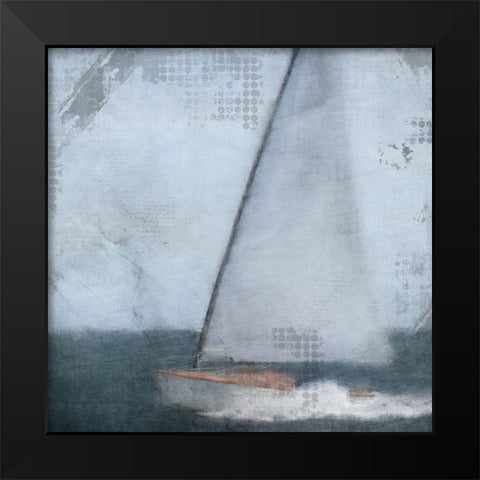 Out Sailing Black Modern Wood Framed Art Print by Allen, Kimberly