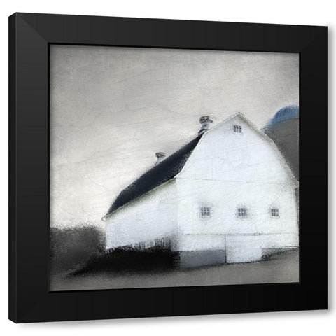 Grey Skies Black Modern Wood Framed Art Print with Double Matting by Allen, Kimberly