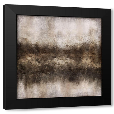 Tones 2 Black Modern Wood Framed Art Print with Double Matting by Allen, Kimberly