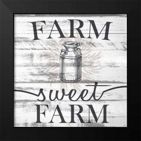 Farm 1 Black Modern Wood Framed Art Print by Allen, Kimberly