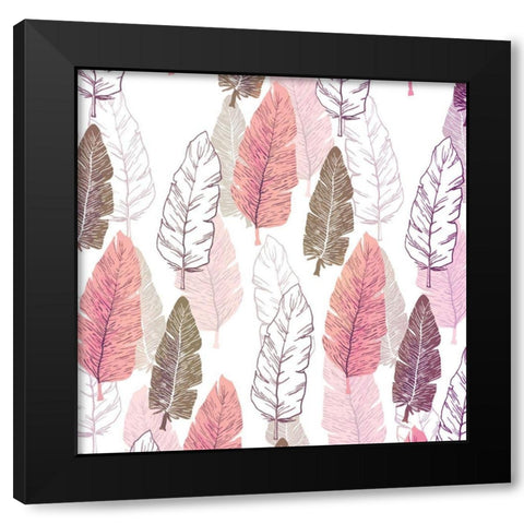 Wild and Free 5 Black Modern Wood Framed Art Print by Kimberly, Allen