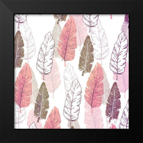 Wild and Free 5 Black Modern Wood Framed Art Print by Kimberly, Allen