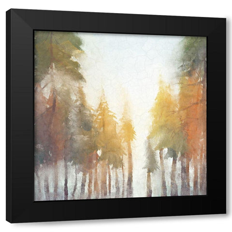 Seamless Black Modern Wood Framed Art Print with Double Matting by Kimberly, Allen