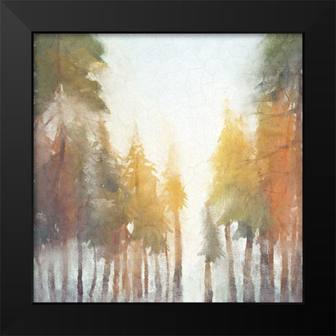 Seamless Black Modern Wood Framed Art Print by Kimberly, Allen