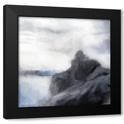 Against the Rocks Black Modern Wood Framed Art Print by Allen, Kimberly