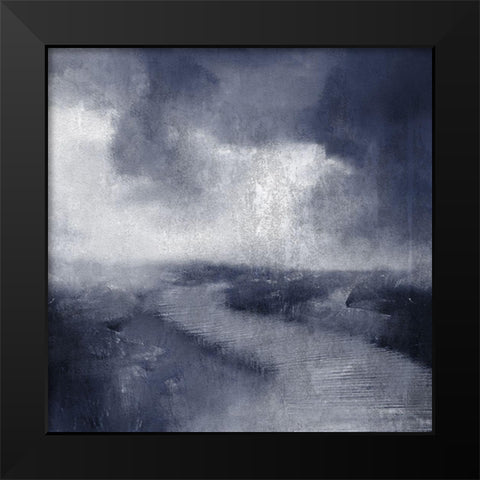 Across the Marsh Black Modern Wood Framed Art Print by Allen, Kimberly