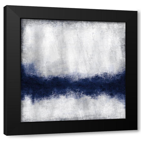 Indigo Tones 1 Black Modern Wood Framed Art Print by Allen, Kimberly