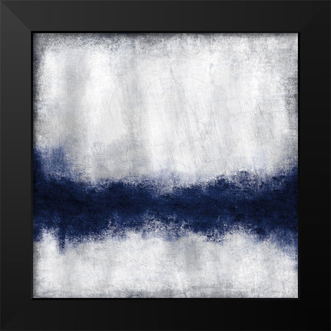 Indigo Tones 1 Black Modern Wood Framed Art Print by Allen, Kimberly