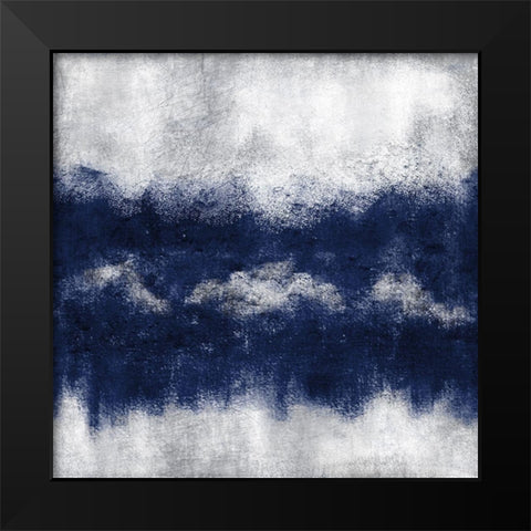 Indigo Tones 2 Black Modern Wood Framed Art Print by Allen, Kimberly
