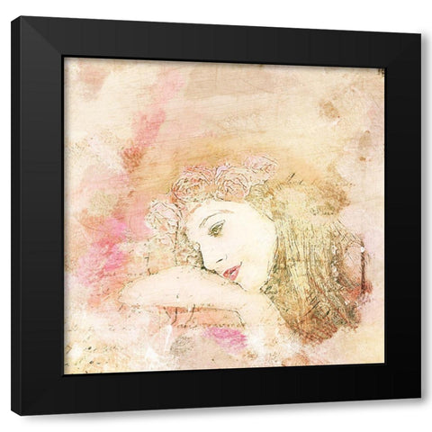 My Dreams 2 Black Modern Wood Framed Art Print with Double Matting by Kimberly, Allen