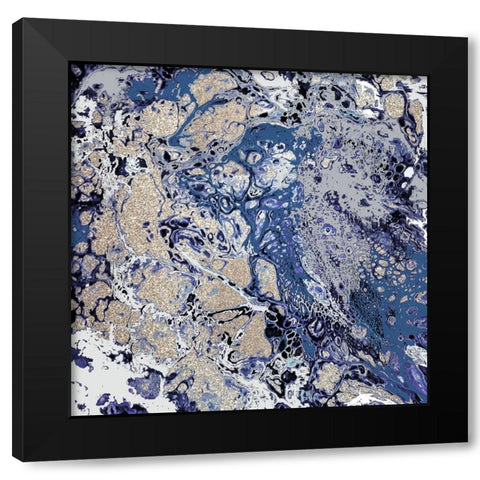 Energy A Black Modern Wood Framed Art Print by Allen, Kimberly