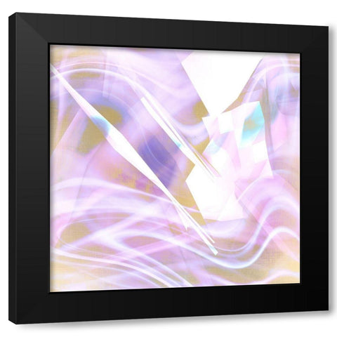 Prisms 1 Black Modern Wood Framed Art Print by Kimberly, Allen