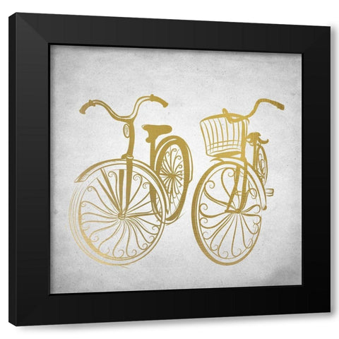 Life 3 Black Modern Wood Framed Art Print by Kimberly, Allen