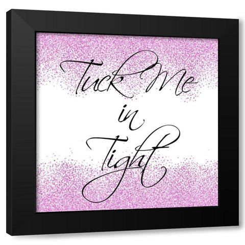 Goodnight 2 Black Modern Wood Framed Art Print with Double Matting by Kimberly, Allen