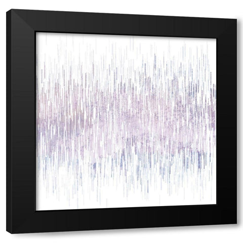 Violet Balance Black Modern Wood Framed Art Print by Kimberly, Allen