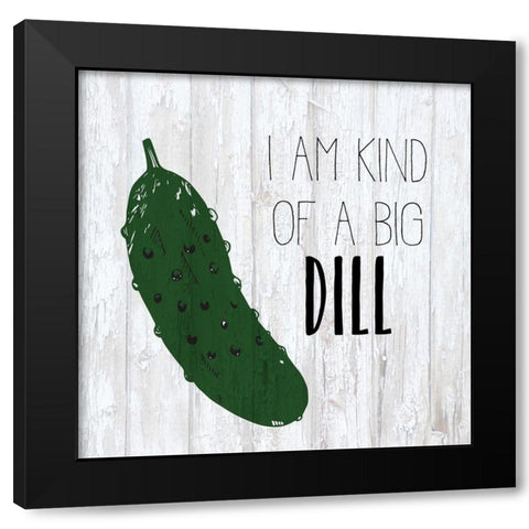 Vegetables 7 Black Modern Wood Framed Art Print with Double Matting by Kimberly, Allen