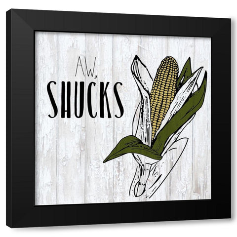 Vegetables 8 Black Modern Wood Framed Art Print by Kimberly, Allen