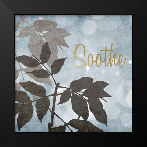 At the Spa 1 Black Modern Wood Framed Art Print by Kimberly, Allen