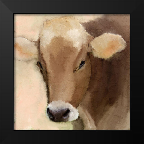 Country Fall 2 Black Modern Wood Framed Art Print by Kimberly, Allen