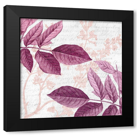 Jeweled Branches 2 Black Modern Wood Framed Art Print by Kimberly, Allen