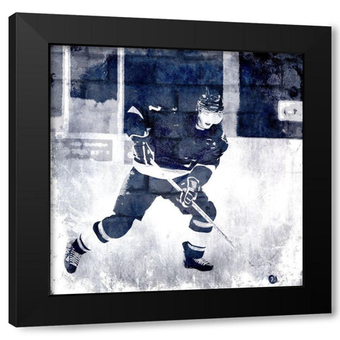 In Motion 1 Black Modern Wood Framed Art Print by Kimberly, Allen