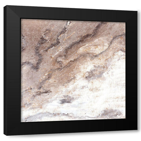 Mason Mood Black Modern Wood Framed Art Print with Double Matting by Kimberly, Allen