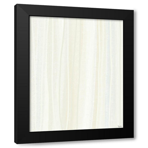 Alabaster Texture Black Modern Wood Framed Art Print with Double Matting by Louise, Gigi