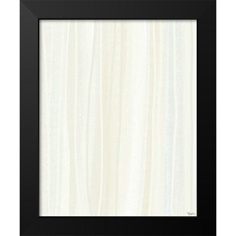 Alabaster Texture Black Modern Wood Framed Art Print by Louise, Gigi