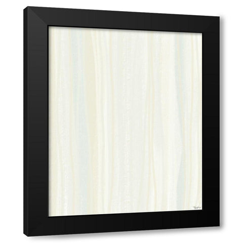 Alabaster Texture 2 Black Modern Wood Framed Art Print by Louise, Gigi