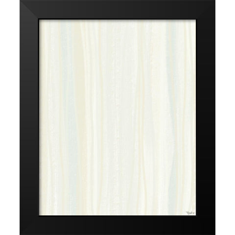 Alabaster Texture 2 Black Modern Wood Framed Art Print by Louise, Gigi