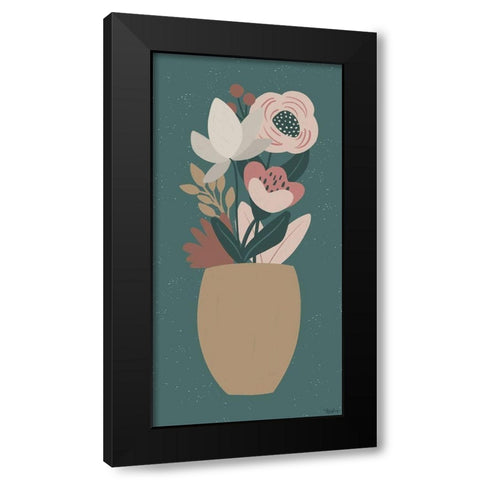 Shed Flower 1 Black Modern Wood Framed Art Print by Louise, Gigi
