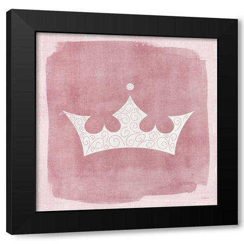 Crown Black Modern Wood Framed Art Print with Double Matting by Louise, Gigi