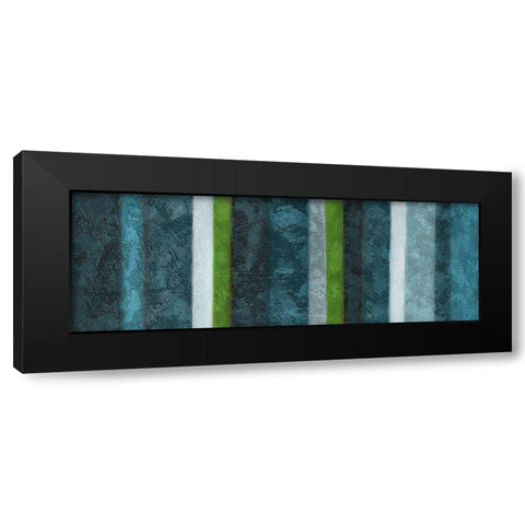 Morroccan Stripes Combined 1 Black Modern Wood Framed Art Print by Emery, Kristin