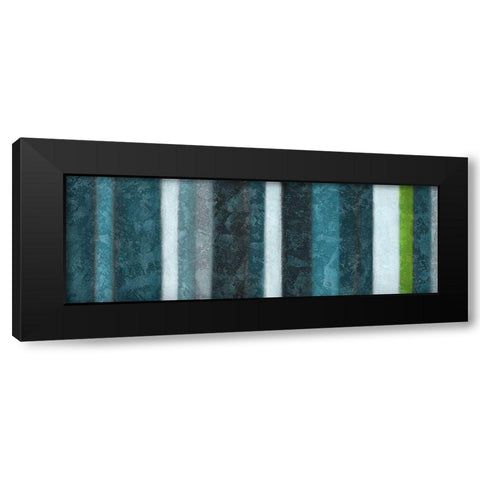 Morroccan Stripes Combined 2 Black Modern Wood Framed Art Print by Emery, Kristin